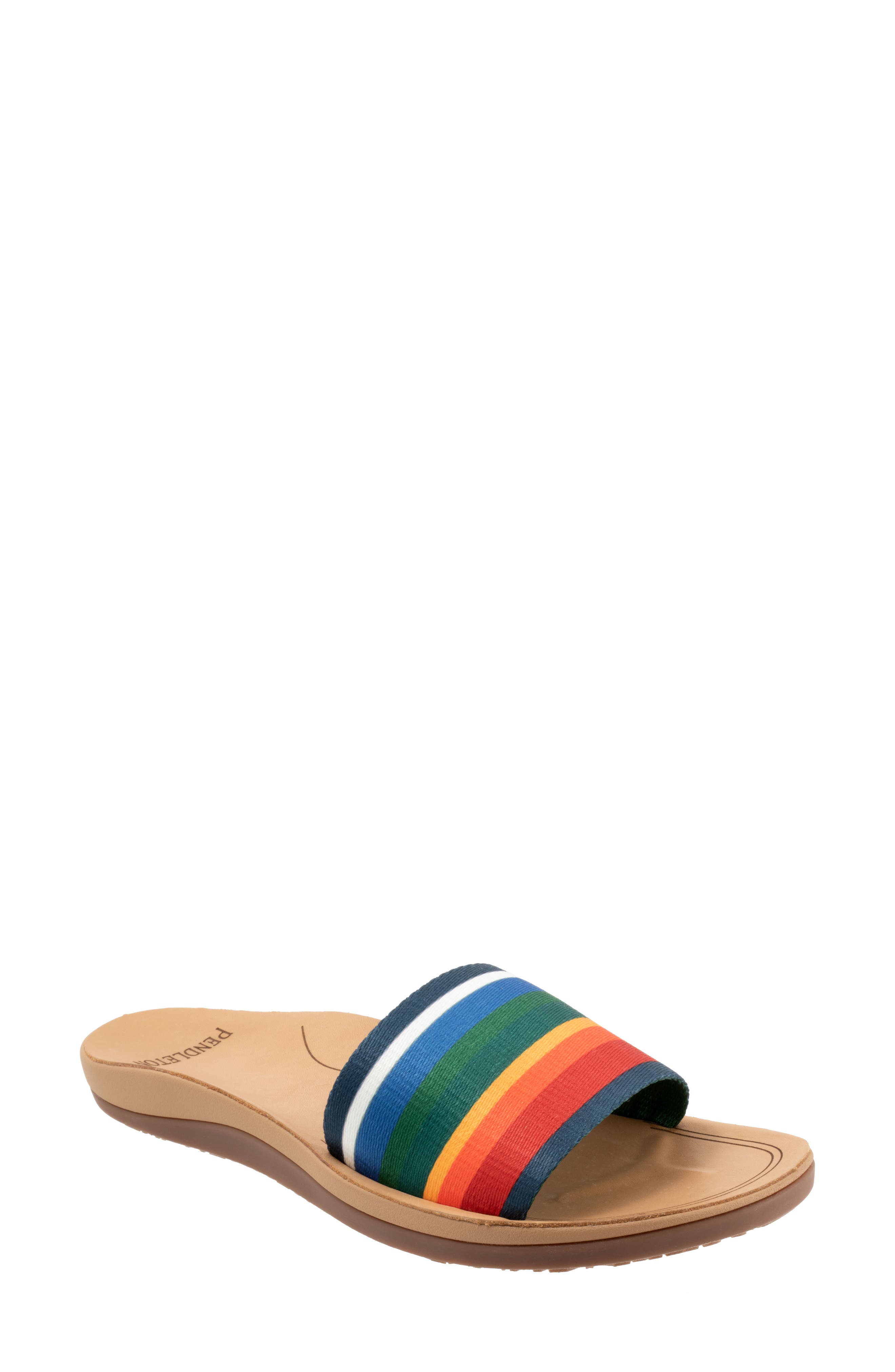 Pendleton Crater Lake Slide Sandal, Main, color, 