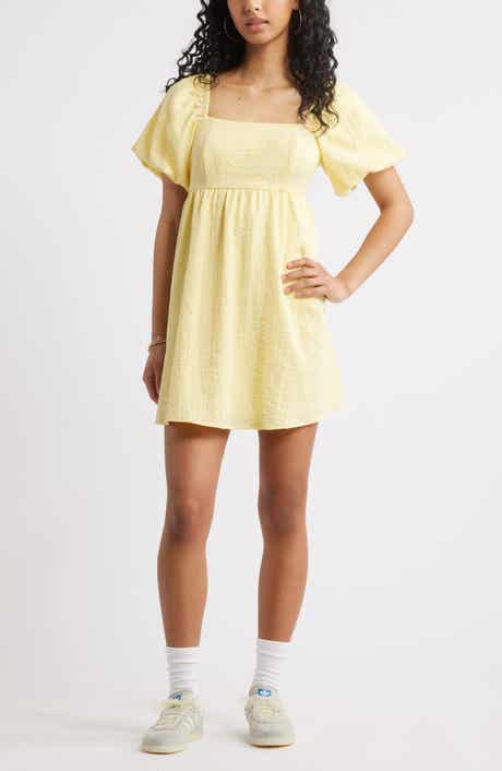 BP. Puff Sleeve Minidress