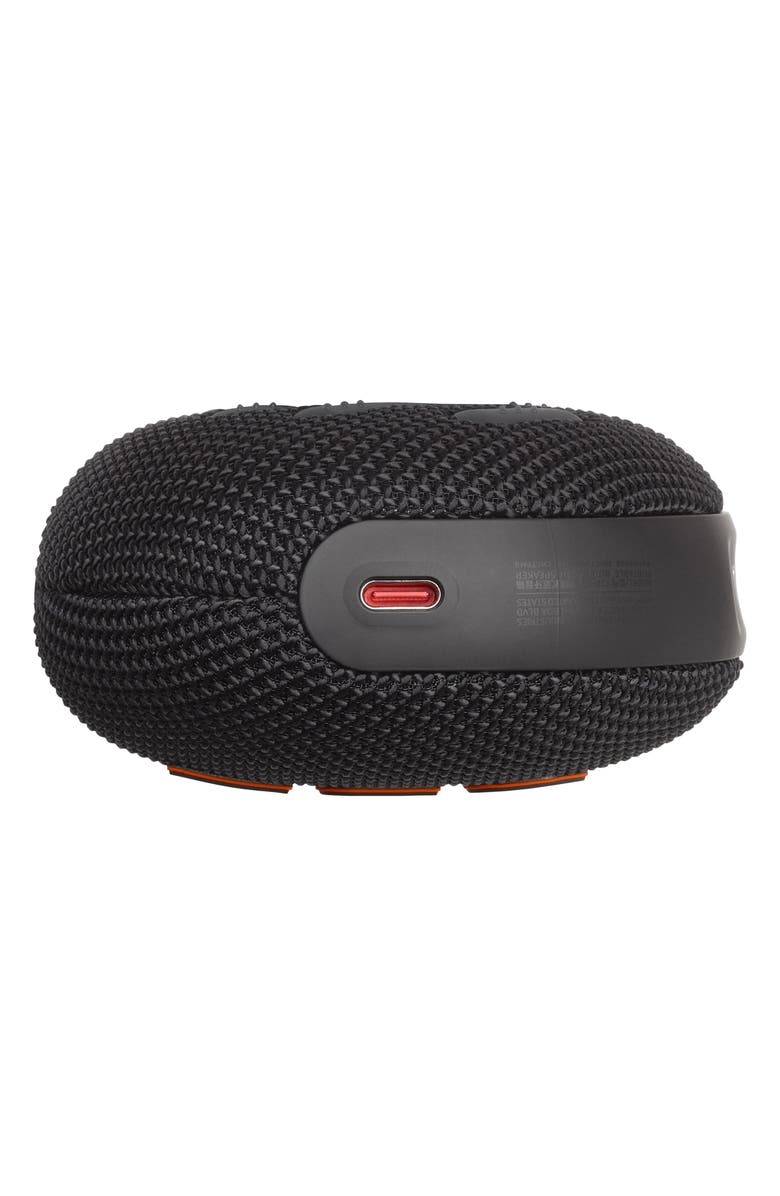 JBL Clip 5 Waterproof Bluetooth<sup>®</sup> Speaker, Alternate, color, Black