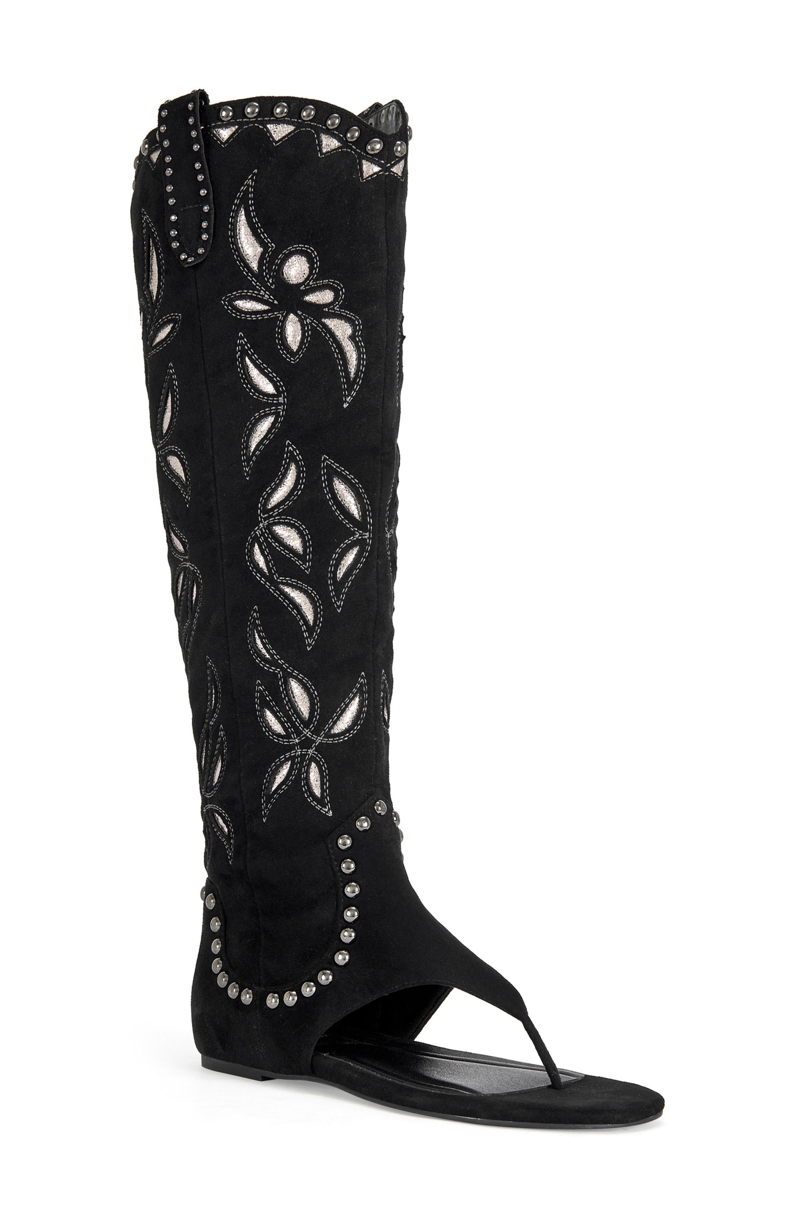 AZALEA WANG Chandana Western Sandal, Main, color, 