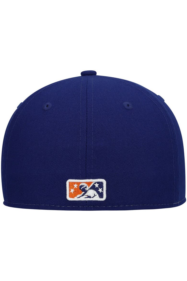Men's New Era White Durham Bulls Authentic Collection Team Alternate 59FIFTY Fitted Hat, Alternate, color, White