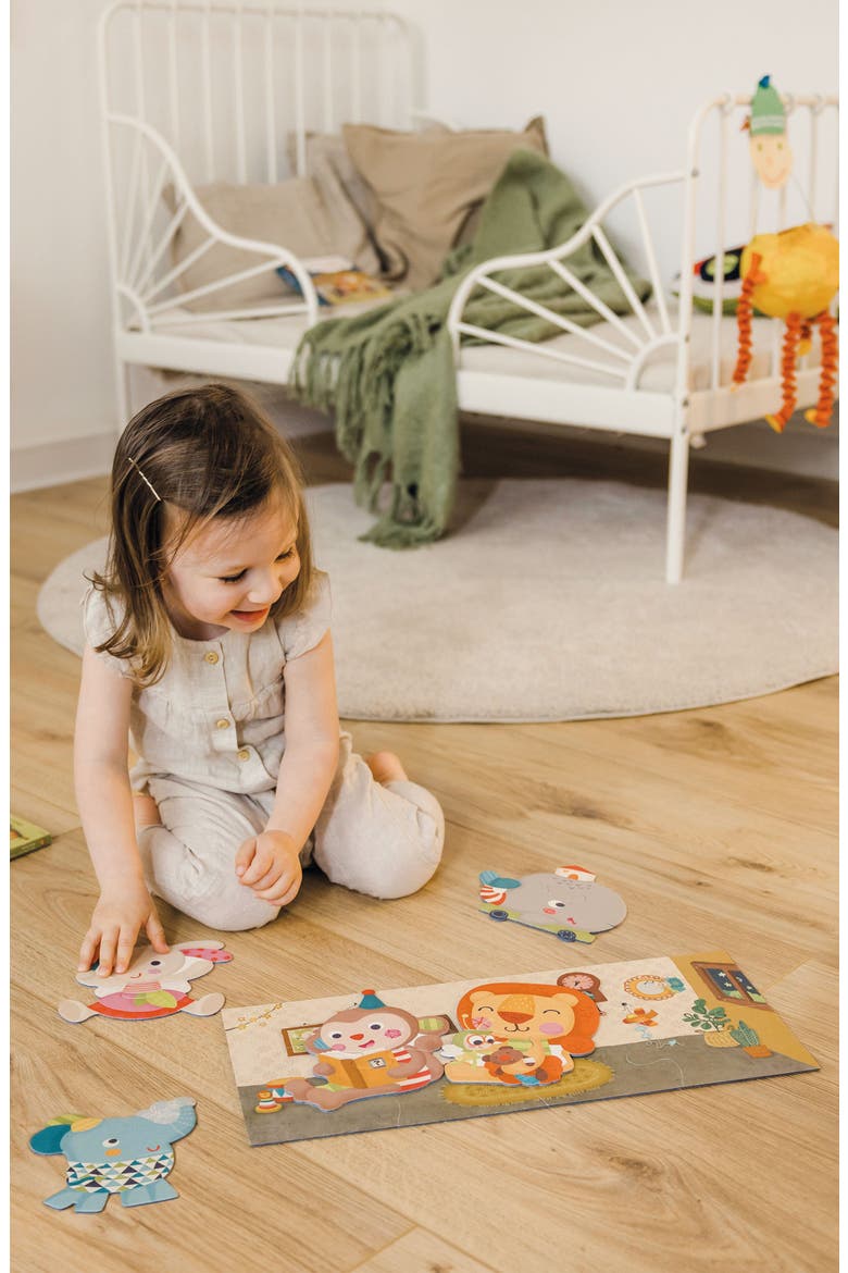 Play with Friends Puzzle Pairs, Alternate, color, Multi / Beige