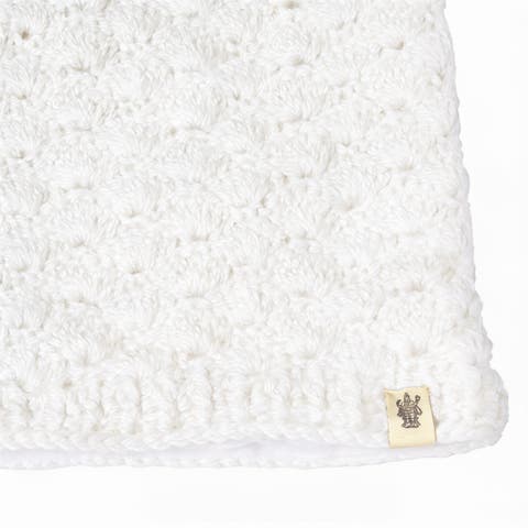 Hand Knit Puff Beanie