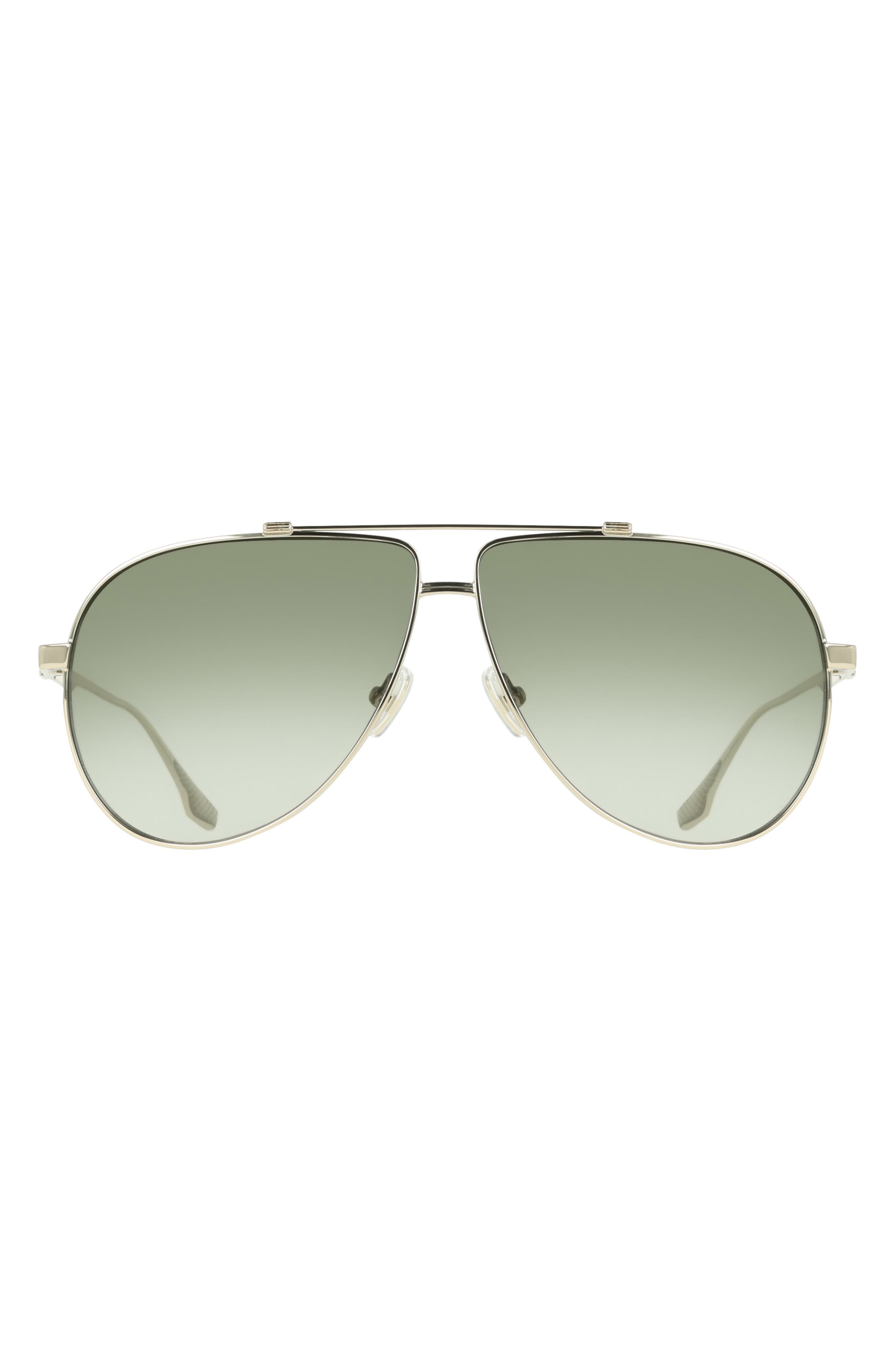 Victoria Beckham 63mm Buckle Aviator Sunglasses