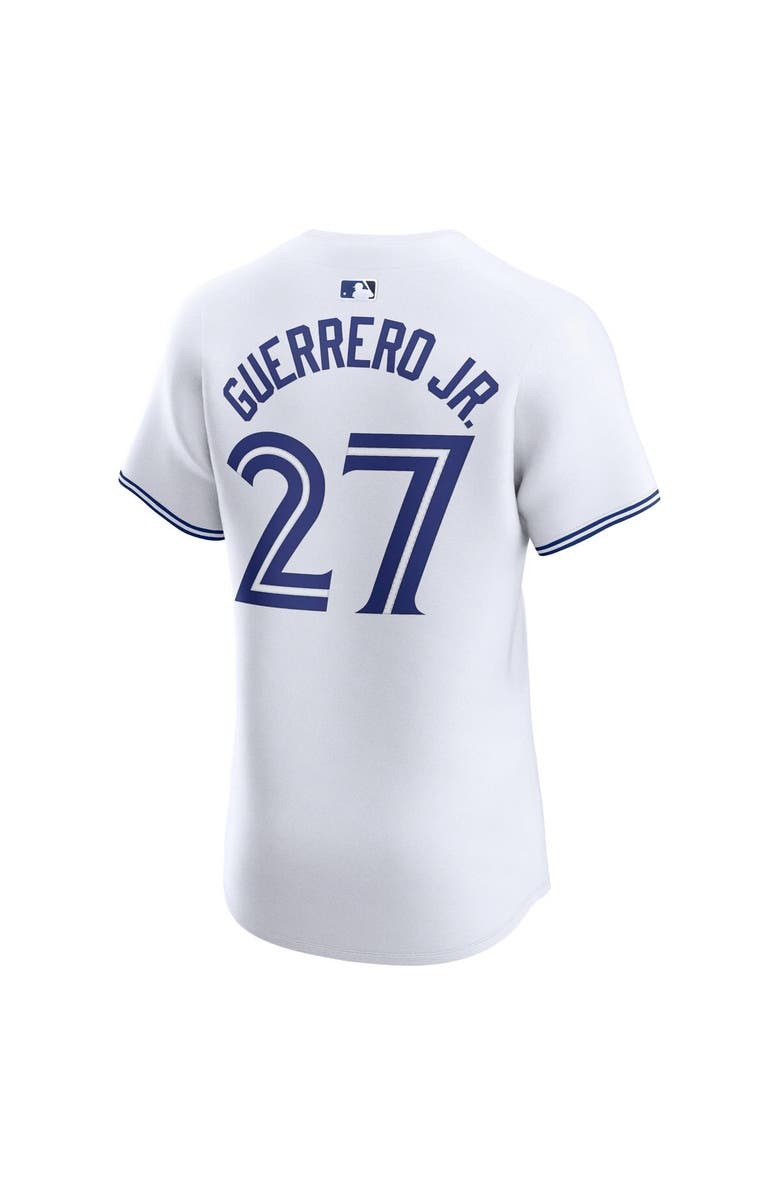 Nike Men's Nike Vladimir Guerrero Jr. White Toronto Blue Jays Home Elite Player Jersey, Alternate, color,