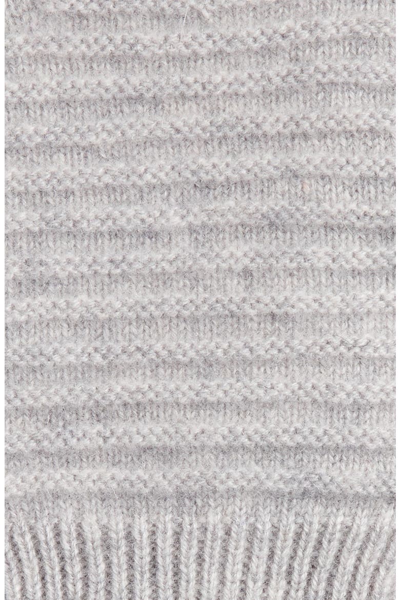 Cashmere Fingerless Gloves, Alternate, color, GREY MICRO HEATHER