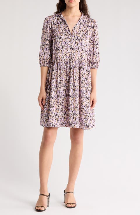 Dorena Balloon Sleeve Dress