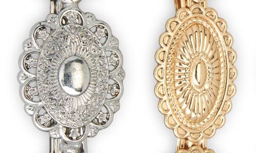 Tasha Assorted 3-pack Western Barrettes