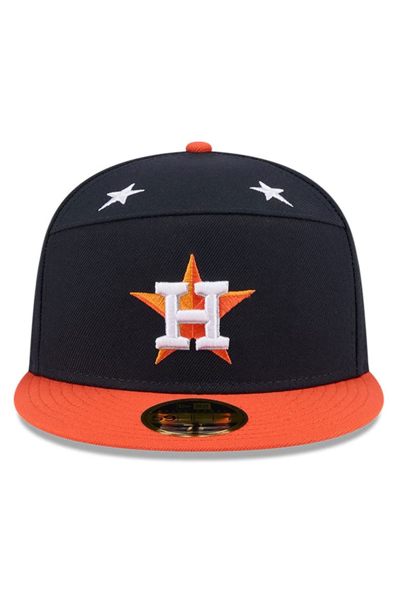 New Era Men's New Era Navy/Orange Houston Astros 2025 MLB All-Star Game Side Patch 59FIFTY Fitted Hat, Alternate, color, Navy