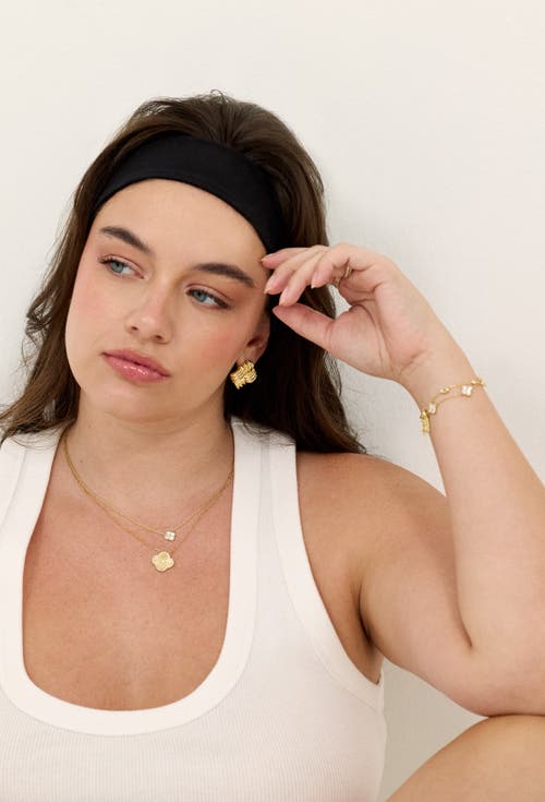 Electric Picks Camilla Necklace In Gold