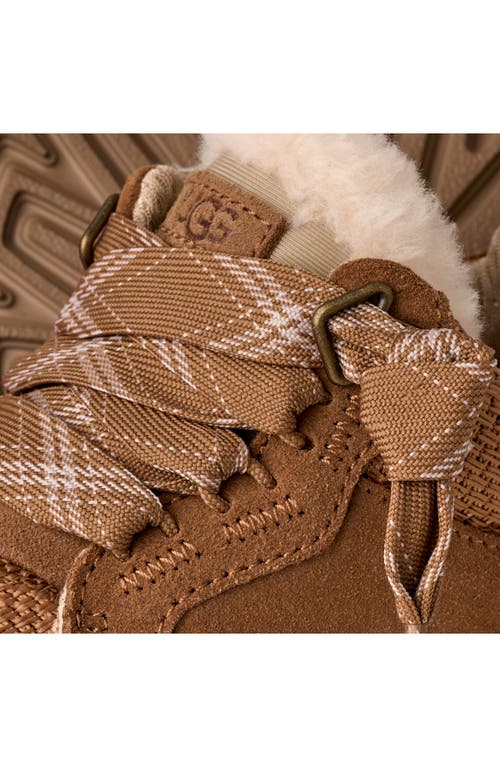 Ugg(r) Kids' Lowmel Sneaker In Brown
