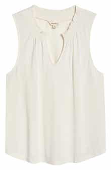 Sandwash Smock Detail Knit Top