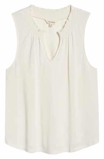 Sandwash Smock Detail Knit Top