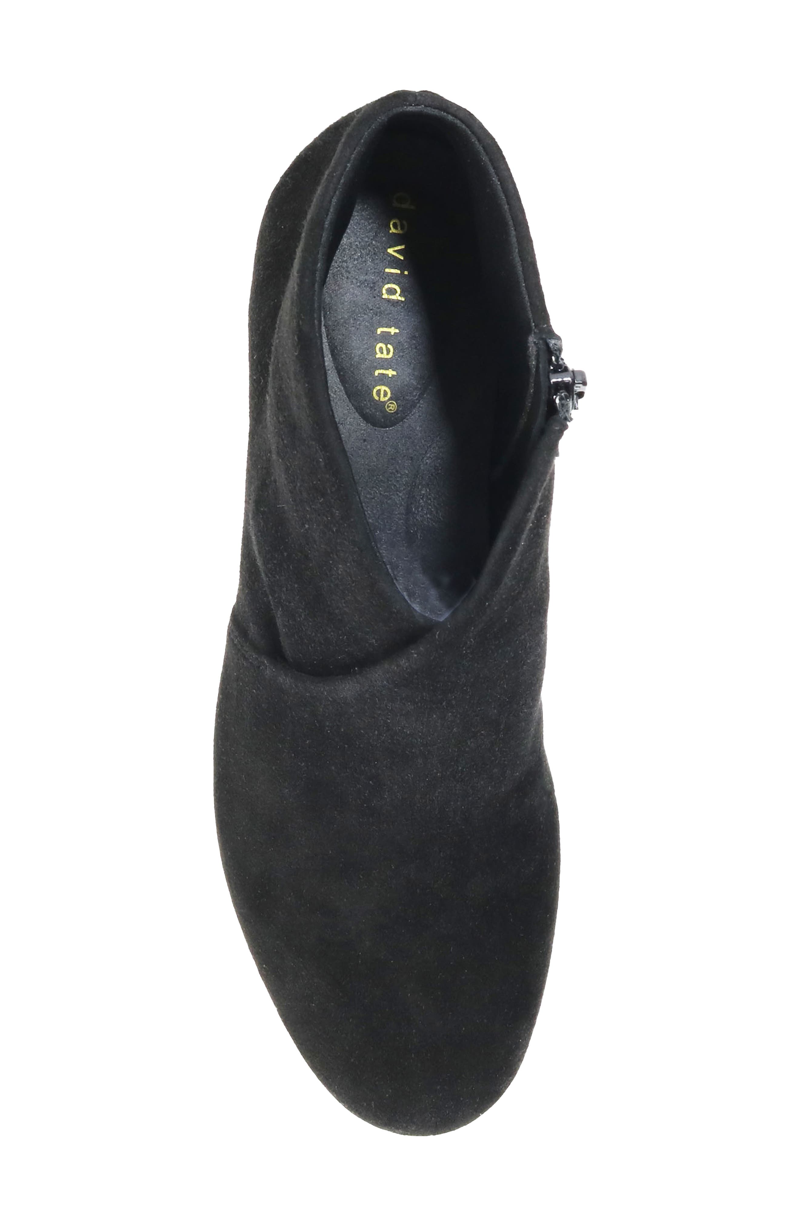 Prestige Bootie, Alternate, color, BLACK SUEDE