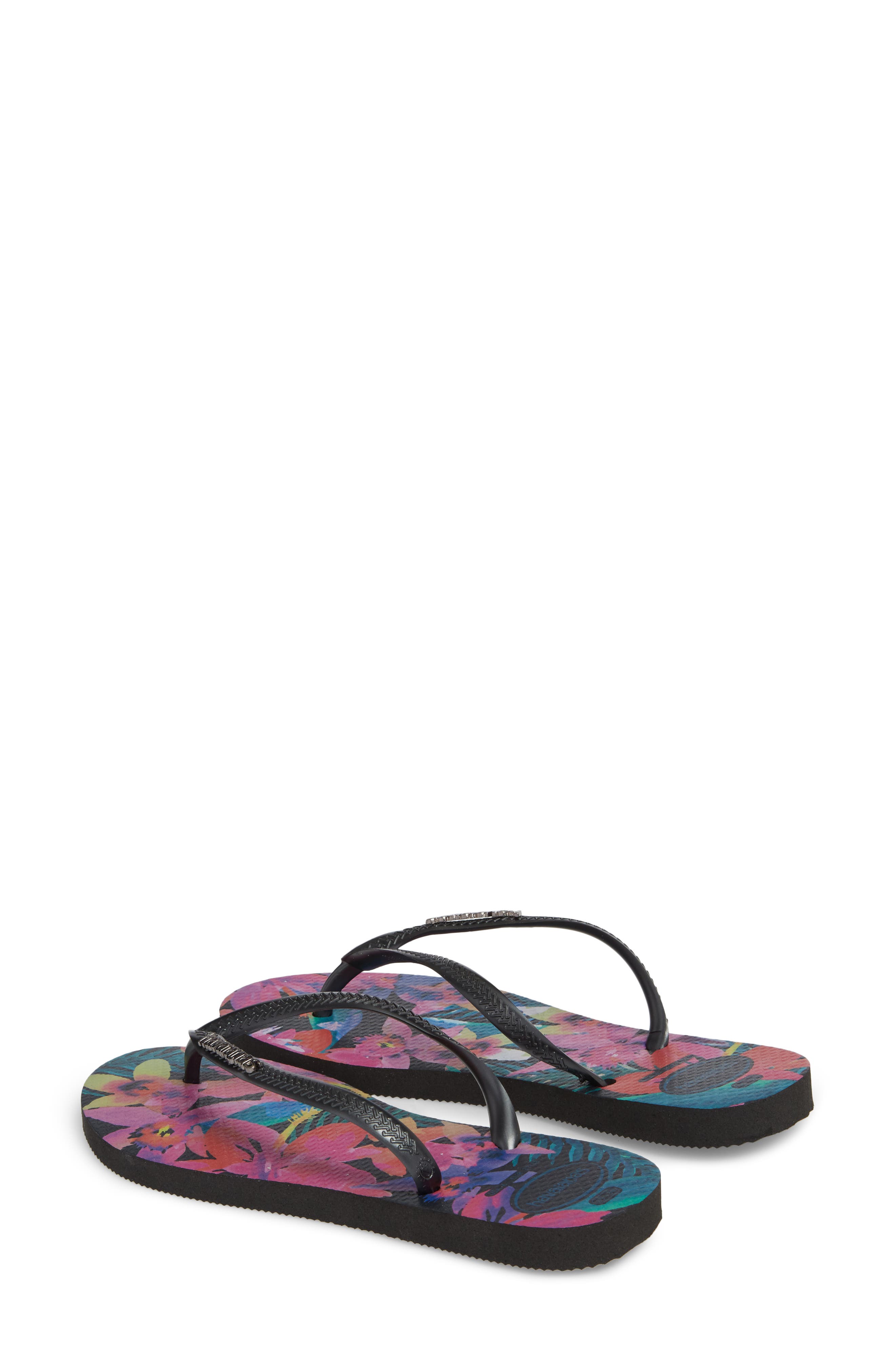 Havaianas 'Slim Tropical' Flip Flop, Alternate, color, 