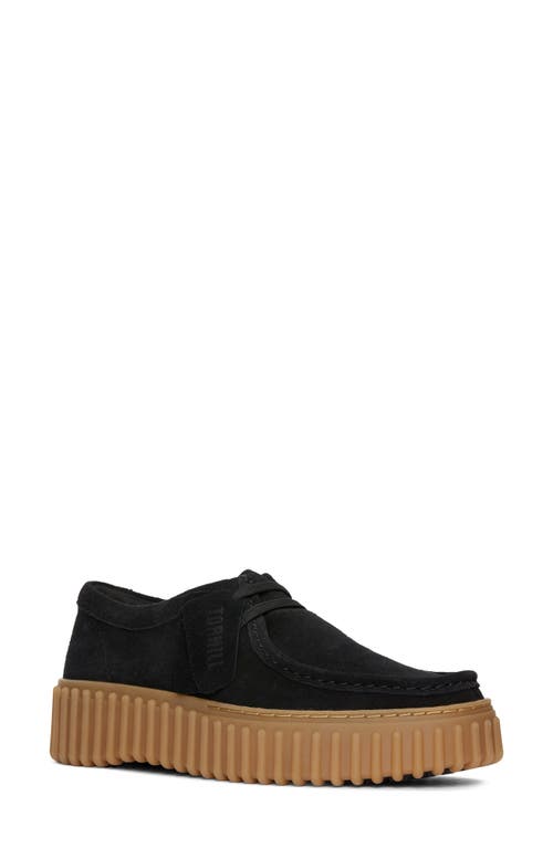 Clarksr Clarks(r) Torhill Bee Chukka Sneaker In Black Suede