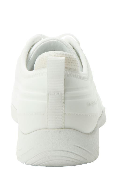 Alegria By Pg Lite Liber8 Water Repellent Sneaker In White