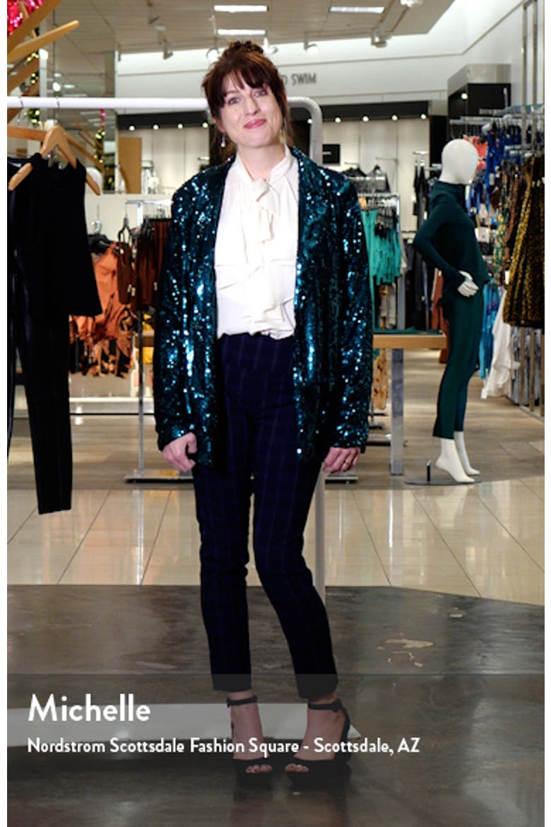 Sequin Single Breasted Blazer video