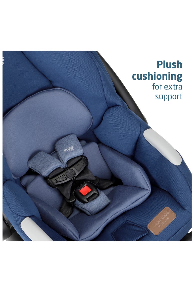 Zelia Luxe Stroller & Mico Luxe Infant Car Seat 5-in-1 Modular Travel System, Alternate, color, NEW HOPE NAVY