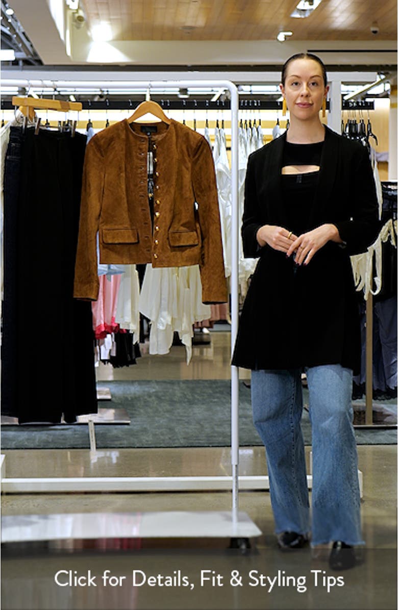 Nanon Suede Jacket, sales video thumbnail