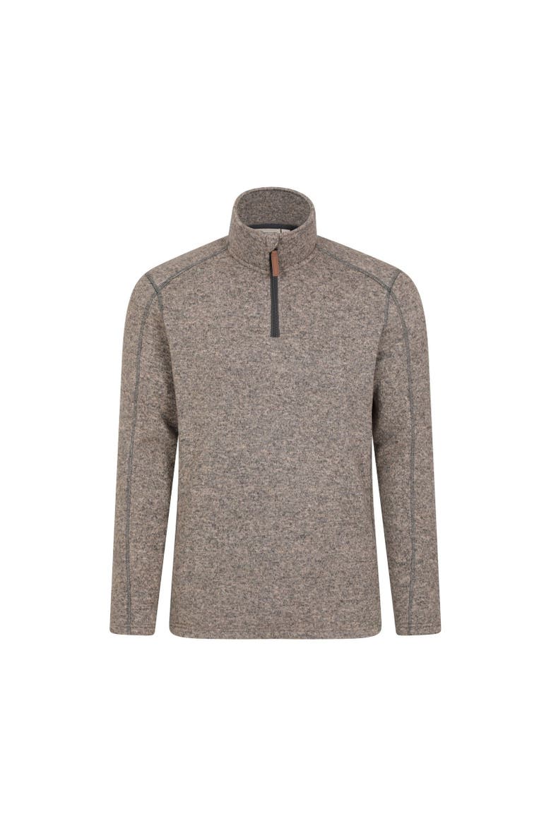 Idris II Half Zip Fleece Top, Main, color, Beige