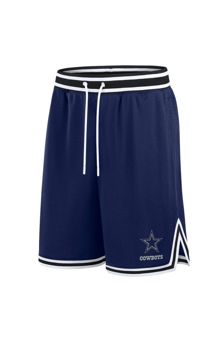 FANATICS Men's Fanatics Navy Dallas Cowboys Elements Future Ground Mesh Shorts, Alternate, color, Navy