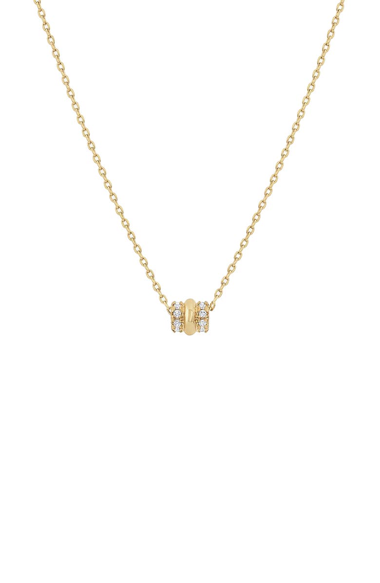 Bearfruit Jewelry 14k Gold Plated Rolly Necklace Holiday Gift Idea, Main, color, Gold