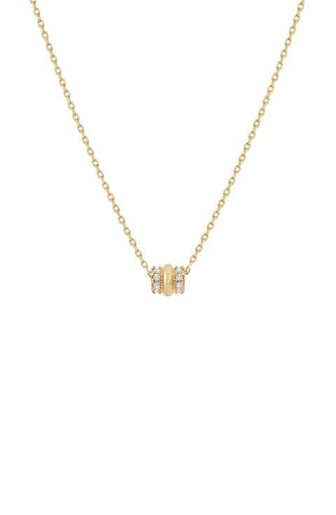 14k Gold Plated Rolly Necklace Holiday Gift Idea