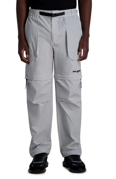 Convertible Zip Front Cargo Pants