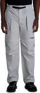 KARL LAGERFELD PARIS Convertible Zip Front Cargo Pants