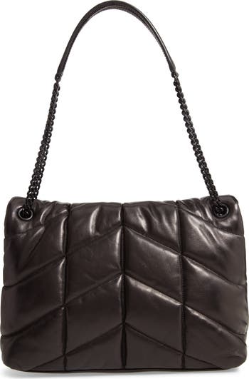 Saint Laurent Medium Loulou Quilted Puffer Leather Shoulder