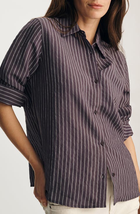 Luxe Touch Button-Up Shirt