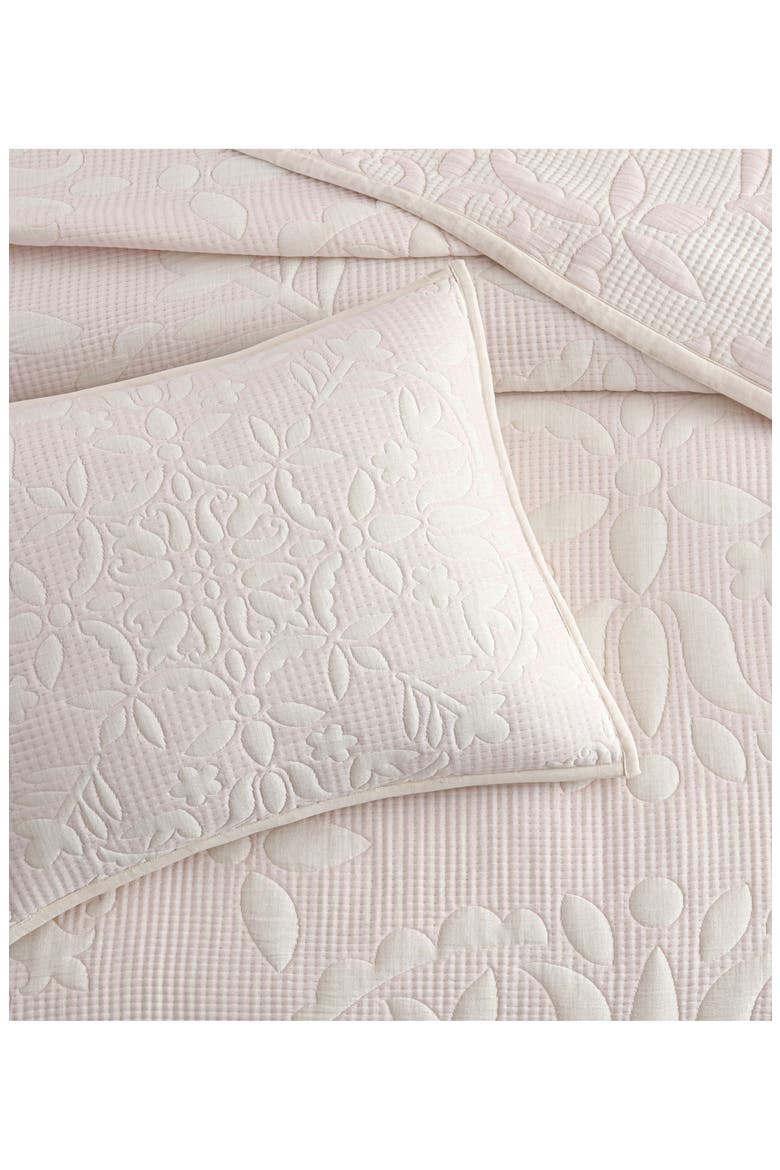 Medallion Floral Comforter & Shams Set, Alternate, color, BLUSH