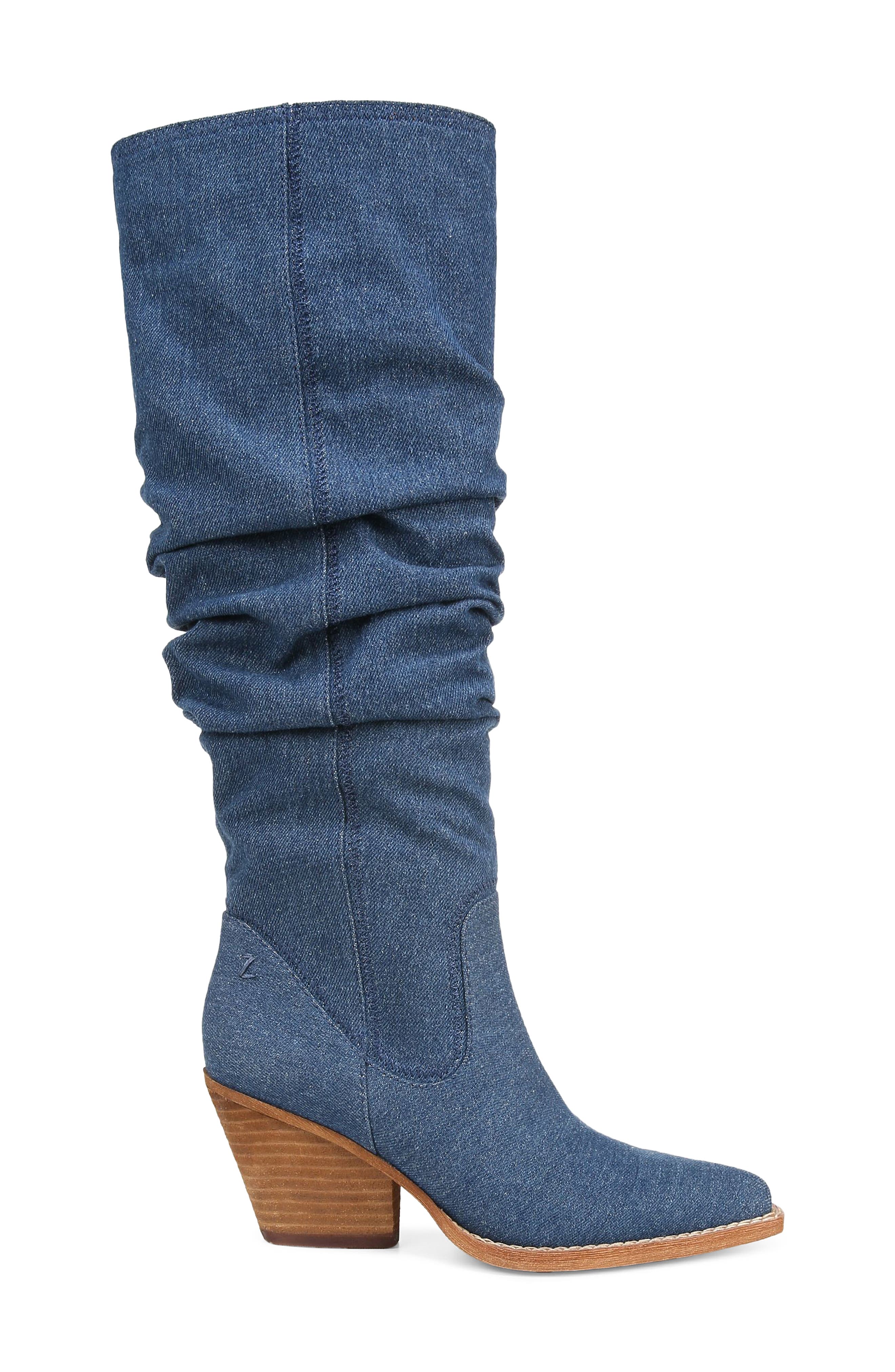 Zodiac Riau Knee High Scrunch Boot (Women) | Nordstromrack