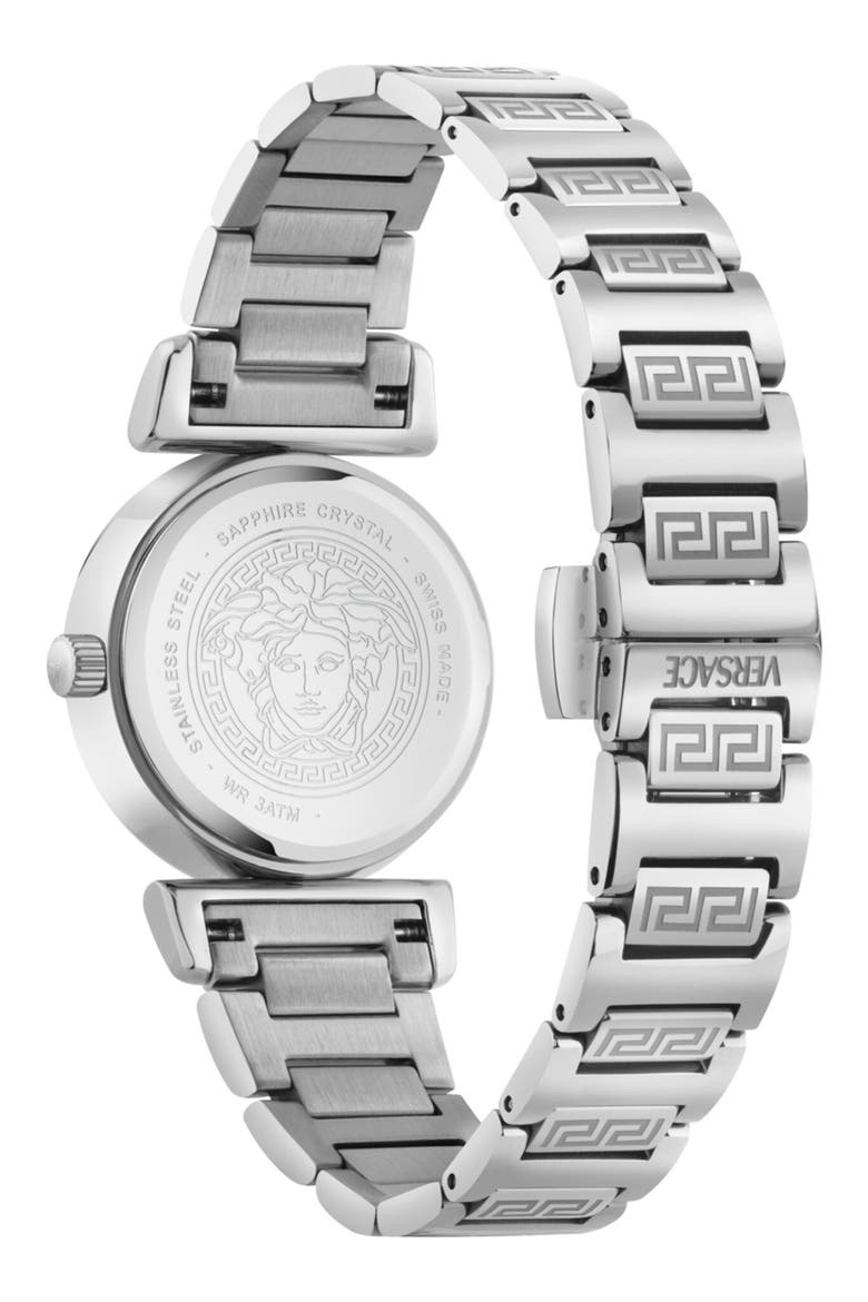 Mini Vanity Bracelet Watch, 27mm, Alternate, color, STAINLESS STEAL
