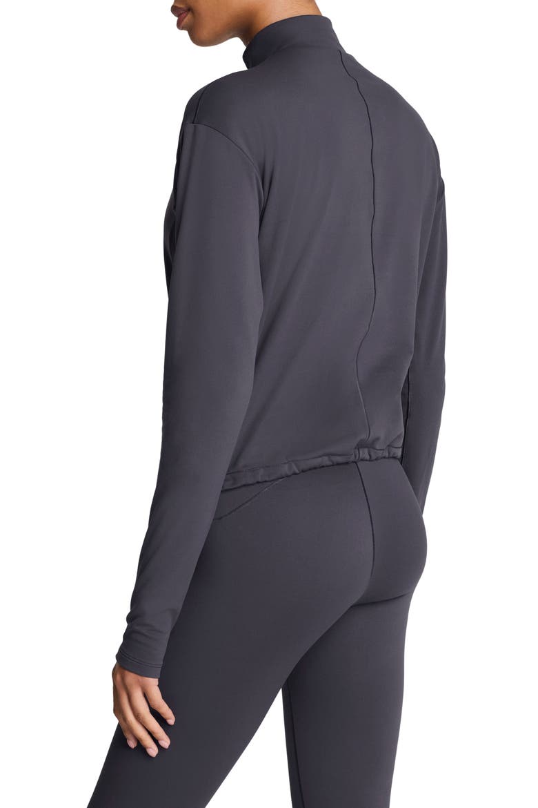 Brushed Full Zip Jacket, Alternate, color, STORM