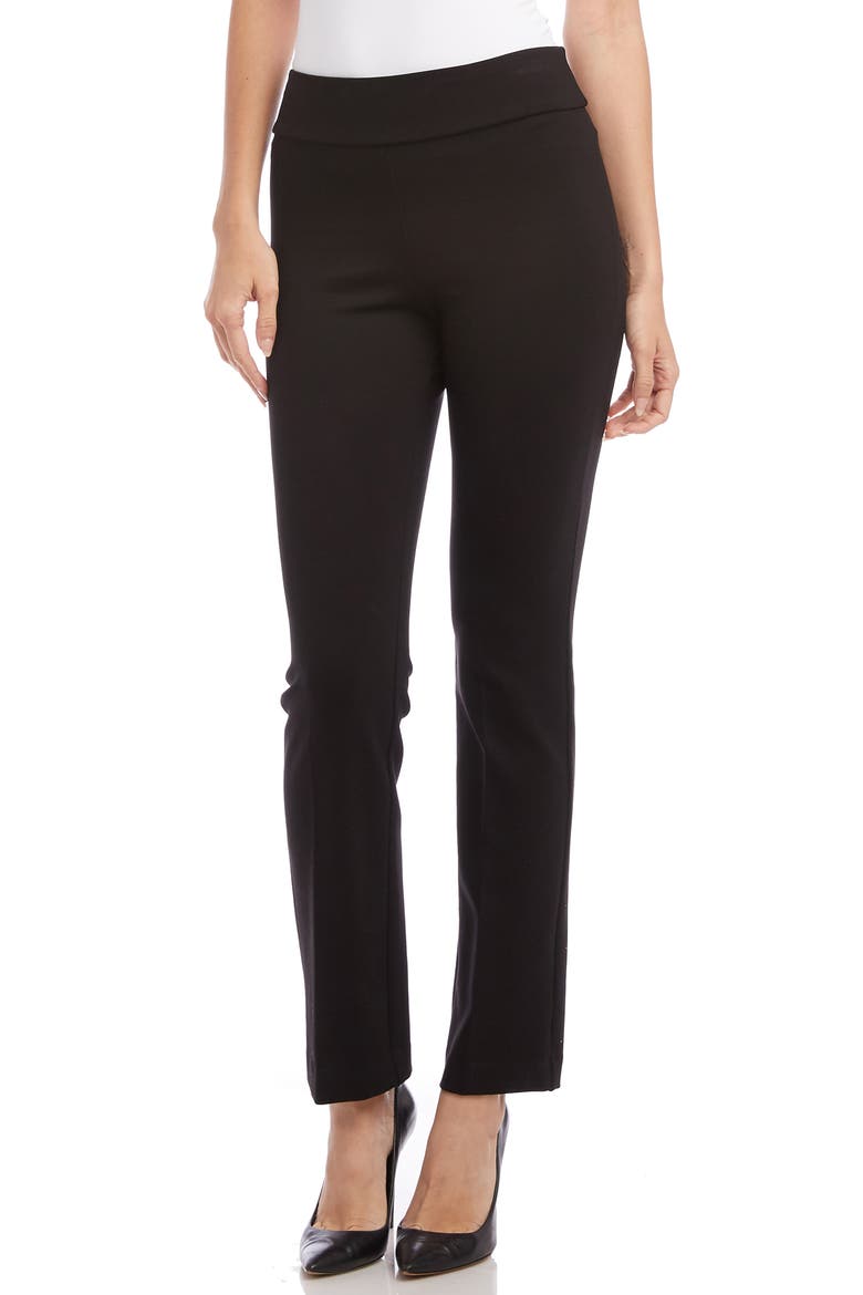 Slim Leg Pants, Main, color, BLACK
