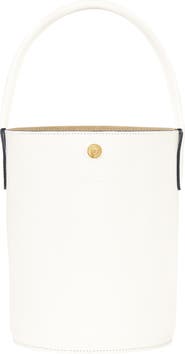Longchamp Épure Leather Bucket Bag
