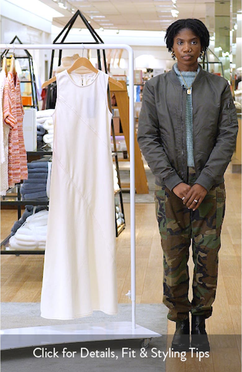 Lisbon Sleeveless Maxi Dress, sales video thumbnail