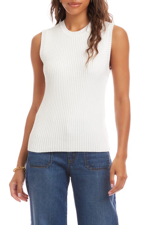 Rib Sweater Tank (Petite)