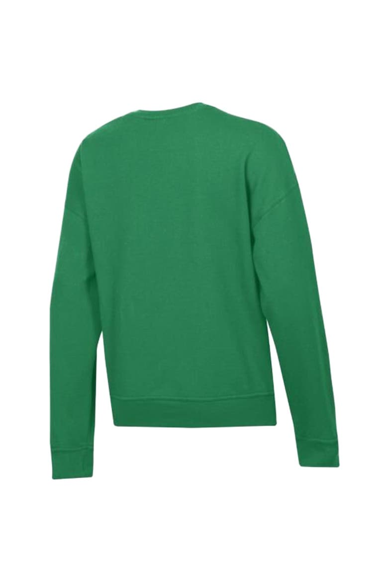 Women's Champion  Green Philadelphia Eagles Powerblend Fleece Sweatshirt, Alternate, color, Green