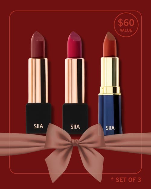 Siia Cosmetics 3-pc. Muse Lip Trio Set