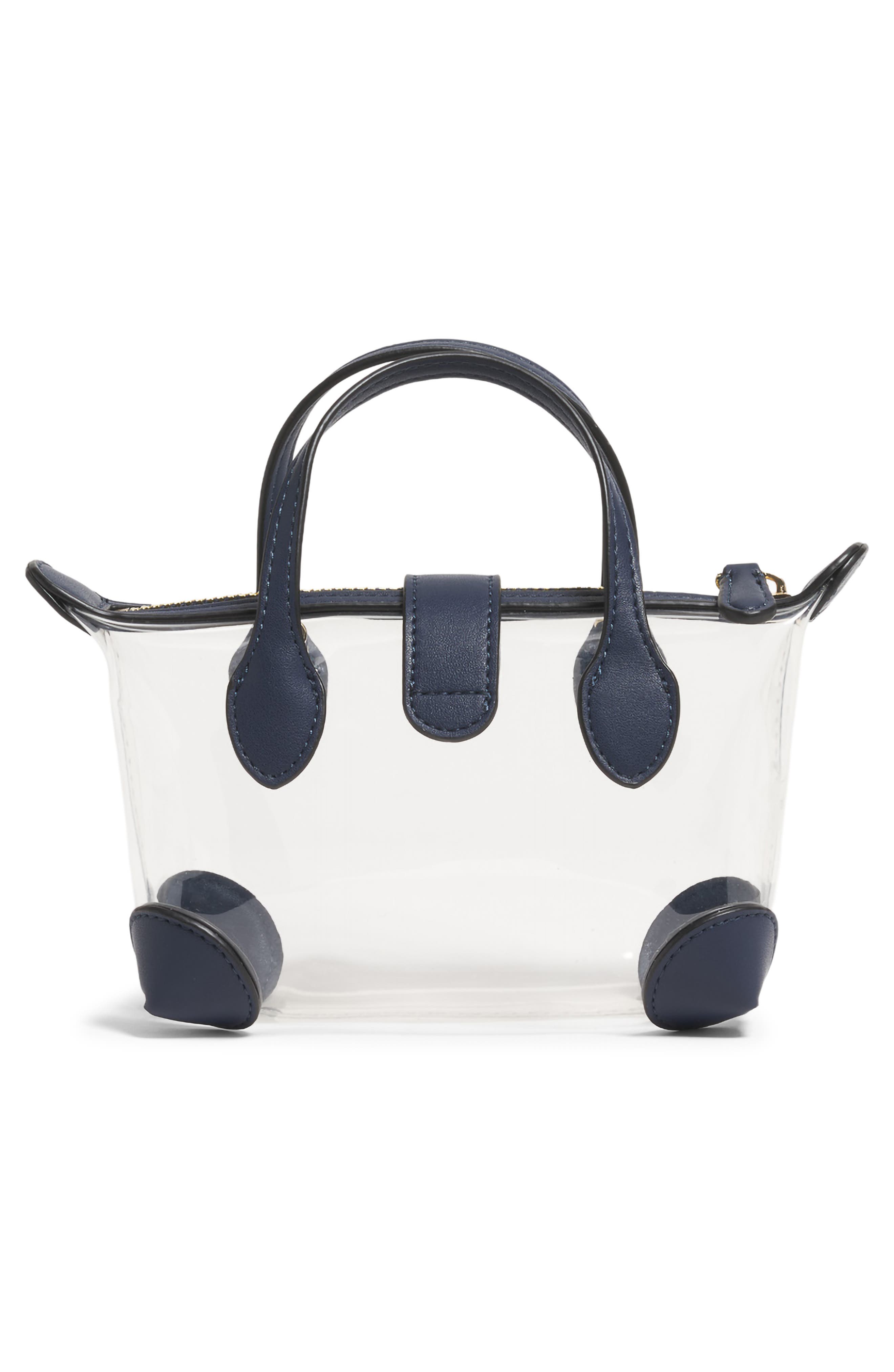 Stoney Clover Lane Clear Crossbody Bag, Alternate, color, Sapphire