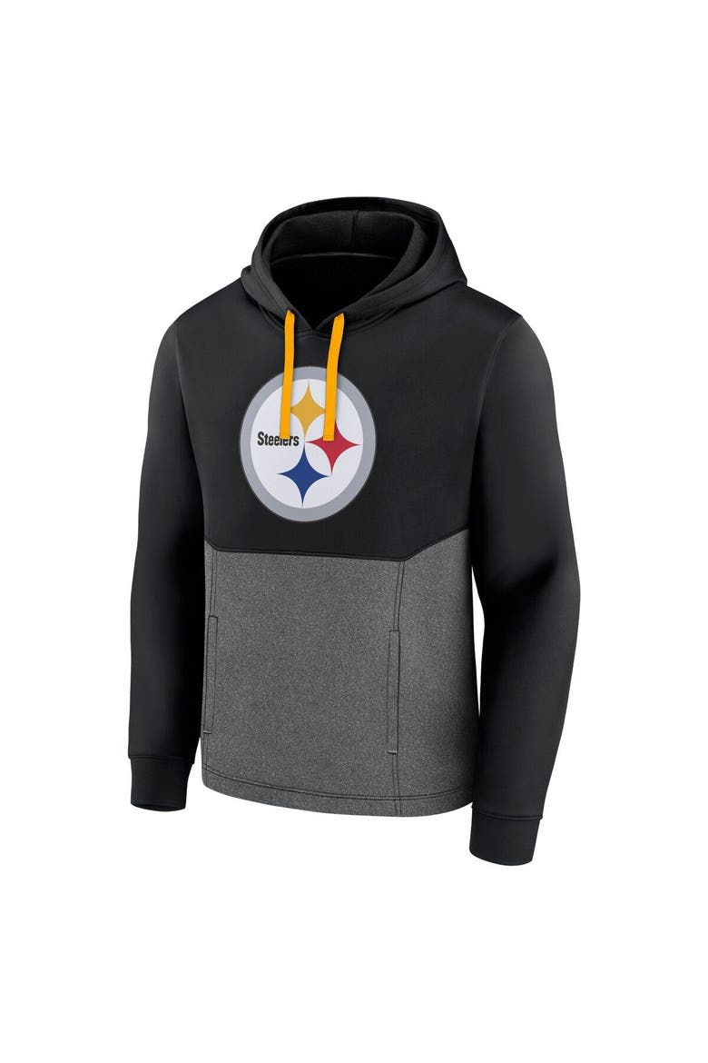 Men's Fanatics Branded Black Pittsburgh Steelers Winter Camp Pullover Hoodie, Alternate, color, Black