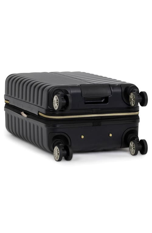 Kenneth Cole Madison Sophie 2-piece Hardside Carry-on Luggage & Backpack Set In Black