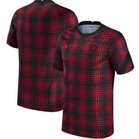Men's Nike Black Portland Thorns FC 2021/2022 Pre-Match Performance Top