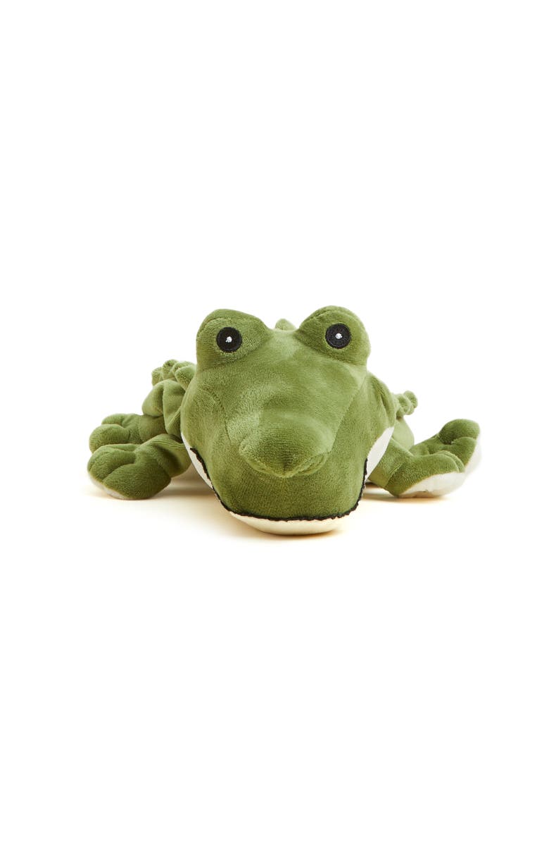 Warmies Alligator Plush Toy, Alternate, color, Medium Green