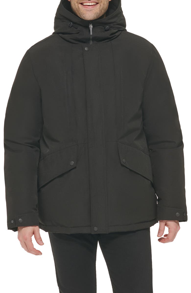 Cole Haan Hooded Down Jacket, Alternate, color,