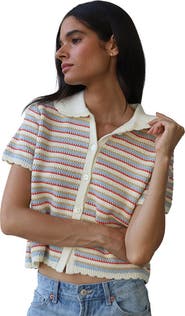 Callahan Mai Crochet Polo - Women's