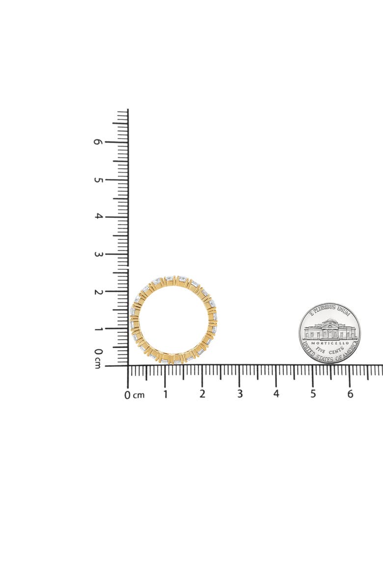 Haus of Brilliance 14K Yellow Gold 2.00 Cttw Round Cut Diamond Eternity Band, Alternate, color, Yellow Gold